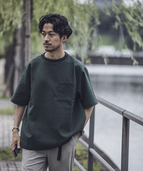 URBAN RESEARCH（アーバンリサーチ）の「サップDotAir T-SHIRTS（Tシャツ/カットソー・メンズ・ブラック/グリーン/グレー系その他・MEDIUM/LARGE）」の5枚目の写真