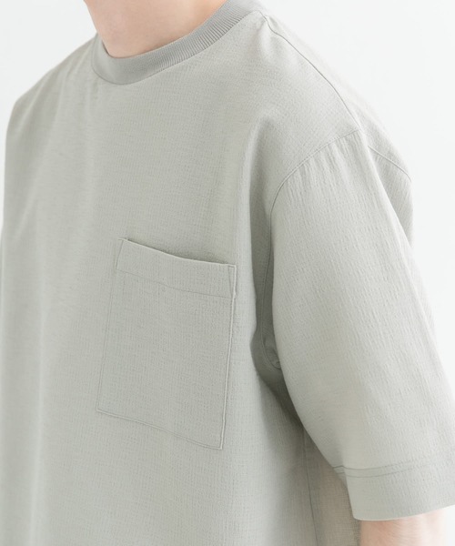 URBAN RESEARCH（アーバンリサーチ）の「サップDotAir T-SHIRTS（Tシャツ/カットソー・メンズ・ブラック/グリーン/グレー系その他・MEDIUM/LARGE）」の9枚目の写真