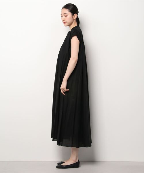 セール】Cotton loan dress（ワンピース）｜three dots