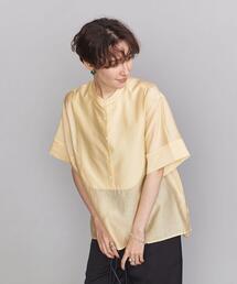 BEAUTY&YOUTH UNITED ARROWS | BY ヨークバンドカラー5分袖 シャツ(シャツ/ブラウス)