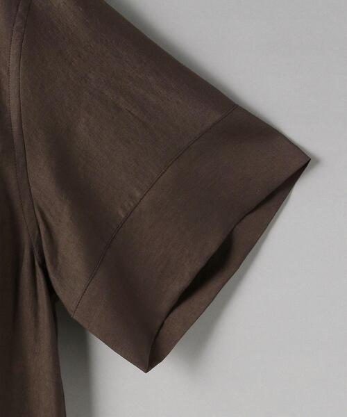 BEAUTY&YOUTH UNITED ARROWS(ビューティーアンドユースユナイテッドアローズ)の「BY ヨークバンドカラー5分袖 シャツ◆(シャツ/ブラウス・レディース・ダークブラウン/イエロー・FREE)」の17枚目の写真