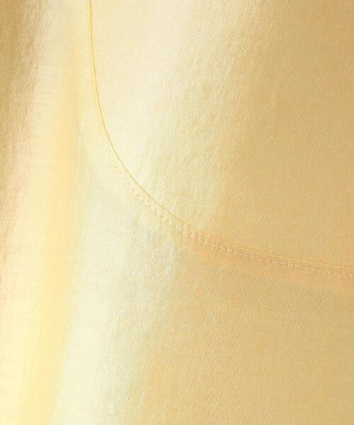 BEAUTY&YOUTH UNITED ARROWS(ビューティーアンドユースユナイテッドアローズ)の「BY ヨークバンドカラー5分袖 シャツ◆(シャツ/ブラウス・レディース・ダークブラウン/イエロー・FREE)」の13枚目の写真