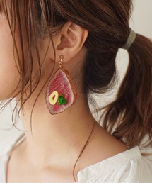 Port | 【 ii-Fake / イーフェイク 】 (Fake Food Accessories) カツオのたたきイヤリング(イヤリング)