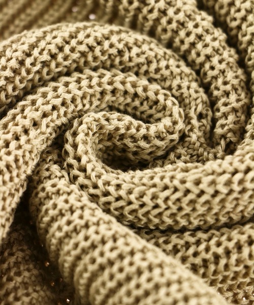 ALEXIA STAM（アリシアスタン）の「Knit Maxi Dress/ニットマキシドレス（ワンピース・レディース・ブラック/テラコッタ/ベージュ・FREE）」の19枚目の写真