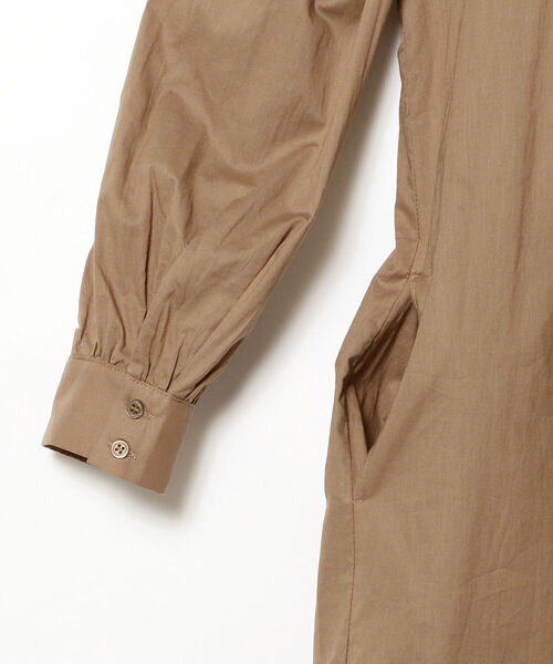 B:MING by BEAMS(ビーミングバイビームス)の「B:MING by BEAMS / バンドカラー シャツワンピース(ワンピース・レディース・オフホワイト/ブラウン系その他4/ブラック系その他4・MEDIUM/SMALL)」の16枚目の写真