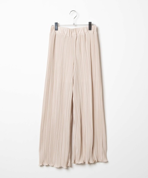 WEGO(ウィゴー)の「WEGO/プリーツイージーパンツ(スラックス・レディース・ブラック/レッド/グリーン/アイボリー・FREE)」の18枚目の写真