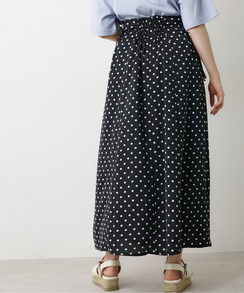 OLIVE des OLIVE（オリーブデオリーブ）の「サイドレースアップハギスカート（スカート・レディース・ブラック/ブラウン/オフホワイト/サックスブルー・FREE）」の11枚目の写真