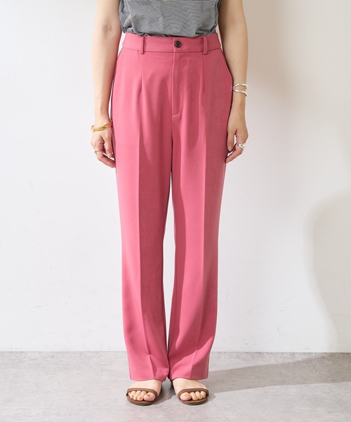 SHENERY（シーナリー）の「センタープレスパンツ（その他パンツ・レディース・ダークグリーン/ピンク/ネイビー・38/36）」の19枚目の写真