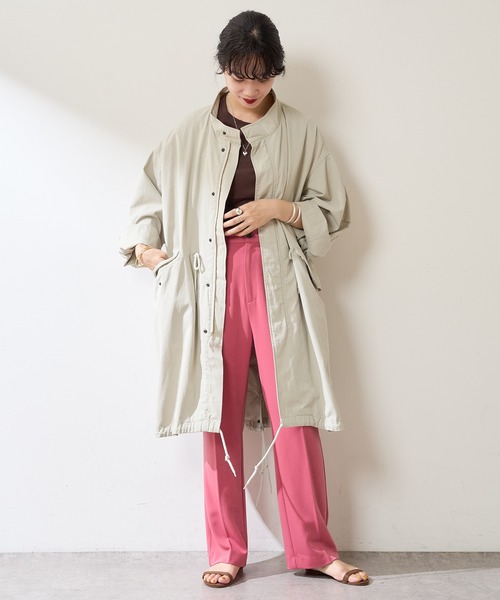 SHENERY（シーナリー）の「センタープレスパンツ（その他パンツ・レディース・ダークグリーン/ピンク/ネイビー・38/36）」の16枚目の写真