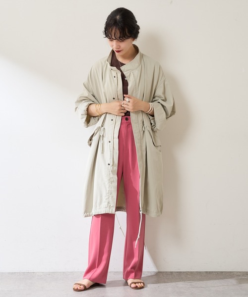 SHENERY（シーナリー）の「センタープレスパンツ（その他パンツ・レディース・ダークグリーン/ピンク/ネイビー・38/36）」の18枚目の写真