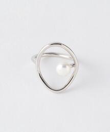 green label relaxing | リングフレーム & 淡水パール リング(リング)