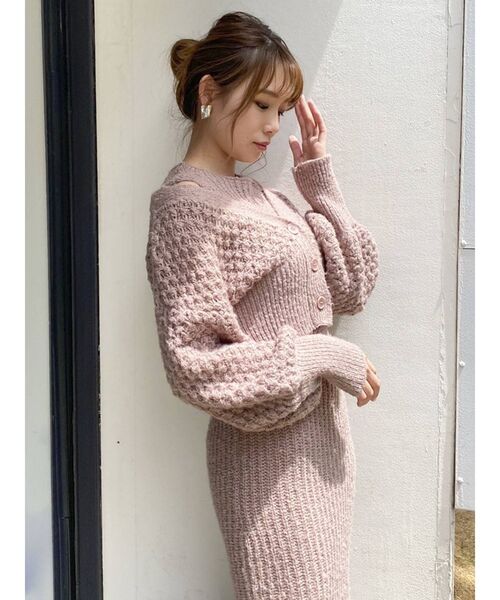 dazzlin(ダズリン)の「4wayポップコーンマーメイドワンピース(ワンピース・レディース・グレー/アイボリー/モカ・FREE)」の21枚目の写真