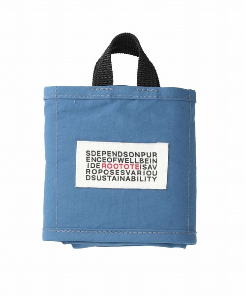 ROOTOTE(ルートート)の「ルートート/ウォッシャブル ミニエコバッグ コンパクト SN.マルクトート.ミニ-B(エコバッグ/サブバッグ・レディース・ブルー/グレー/ホワイト/オリーブ/ブラック/レッド・FREE)」の13枚目の写真