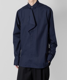 buttoned drape shirts