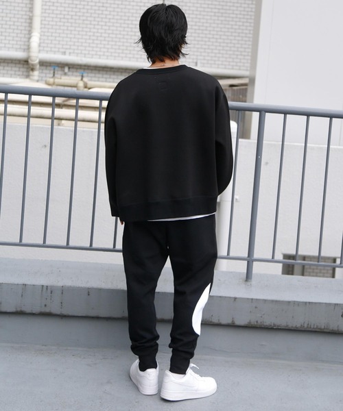 NIKE - ナイキ ビッグ スウッシュ テックフリース パンツ DH1024 21AW 黒 NIKE（ナイキ）の「NIKE MENS SWOOSH TECH FLRRCE PANTS
