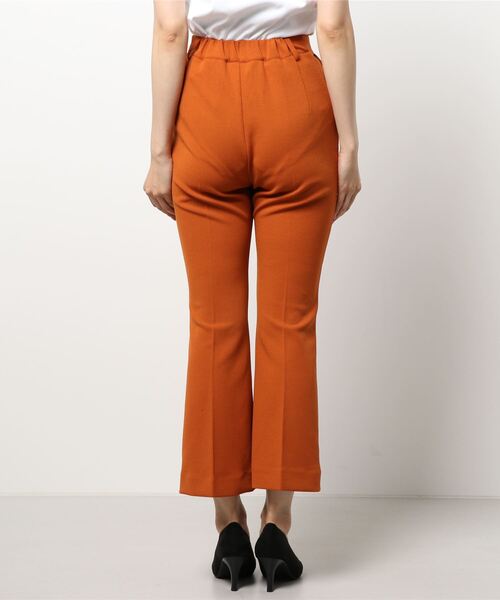 FREE'S MART（フリーズマート）の「【Sシリーズ対応】カルゼカットソーフレアパンツ（その他パンツ・レディース・ブラック/オレンジ/パープル/グリーン/グリーン系その他/レッド/ブラウン・X-SMALL/MEDIUM/SMALL）」の9枚目の写真