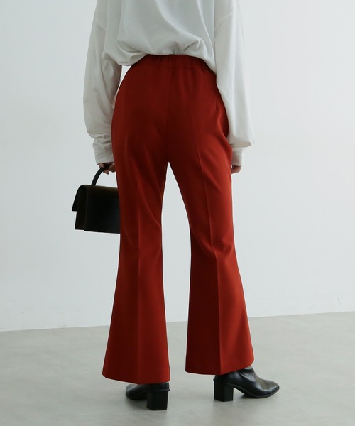 FREE'S MART（フリーズマート）の「【Sシリーズ対応】カルゼカットソーフレアパンツ（その他パンツ・レディース・ブラック/オレンジ/パープル/グリーン/グリーン系その他/レッド/ブラウン・X-SMALL/MEDIUM/SMALL）」の22枚目の写真