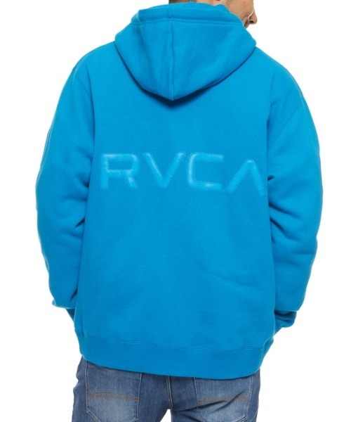 【関税込み】RVCA メンズ PUFF ZIP HD セットアップトップス RVCA（ルーカ）の「RVCA メンズ PUFF ZIP HD セットアップ