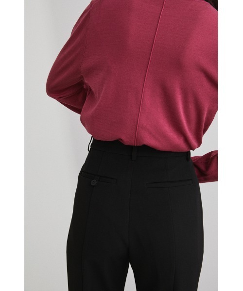 STYLEMIXER（スタイルミキサー）の「ボックスタックフレアパンツ（スラックス・レディース・イエロー系その他/ブラック/ベージュ/ブルー・X-SMALL/SMALL/MEDIUM）」の10枚目の写真