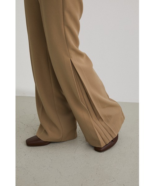 STYLEMIXER（スタイルミキサー）の「ボックスタックフレアパンツ（スラックス・レディース・イエロー系その他/ブラック/ベージュ/ブルー・X-SMALL/SMALL/MEDIUM）」の16枚目の写真