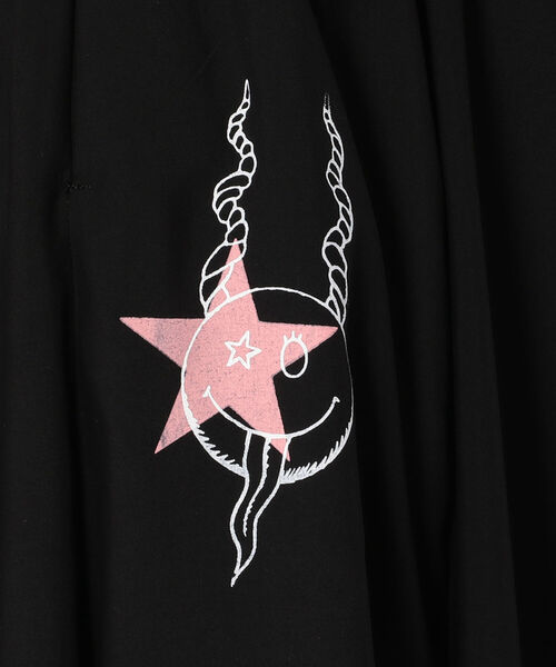 ONE MADE(ワンメイド)の「ONE MADE(ワンメイド)フレアスカート(スカート・レディース・ブラック・FREE)」の8枚目の写真