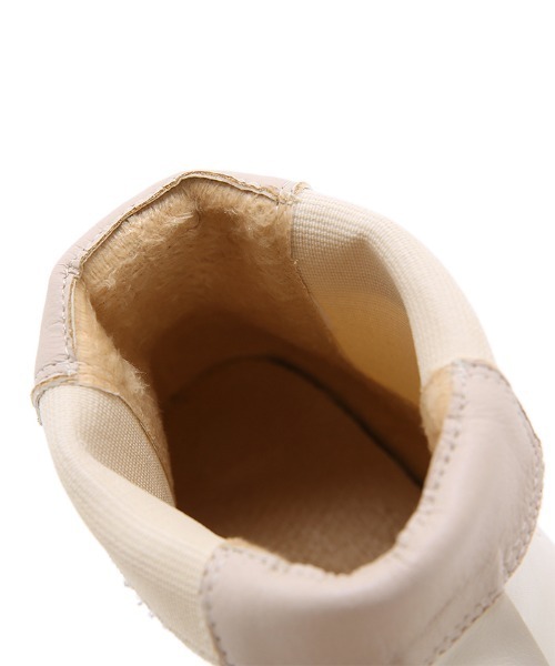 Futier land（フューティアランド）の「サイドゴア厚底ブーツ（ブーツ・レディース・アイボリー/ブラック・36/37/38/39/40）」の18枚目の写真