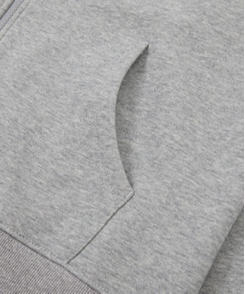 BORN CHAMPS（ボーンチャンプス）の「【BORN CHAMPS】JELLY BEAR ZIP UP / ボーンチャンプス ジェリー ベアー ジップアップ パーカー（パーカー・メンズ・グレー/レッド・SMALL/MEDIUM/LARGE）」の13枚目の写真