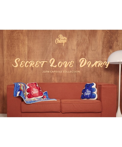 BORN CHAMPS（ボーンチャンプス）の「【BORN CHAMPS】JELLY BEAR ZIP UP / ボーンチャンプス ジェリー ベアー ジップアップ パーカー（パーカー・メンズ・グレー/レッド・SMALL/MEDIUM/LARGE）」の3枚目の写真