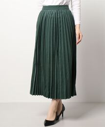 NICOLE white | ピーチ起毛プリーツスカート(スカート)