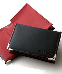 DIABLO（ディアブロ）の「バイカラー大容量レザー名刺入れ（名刺入れ）」
