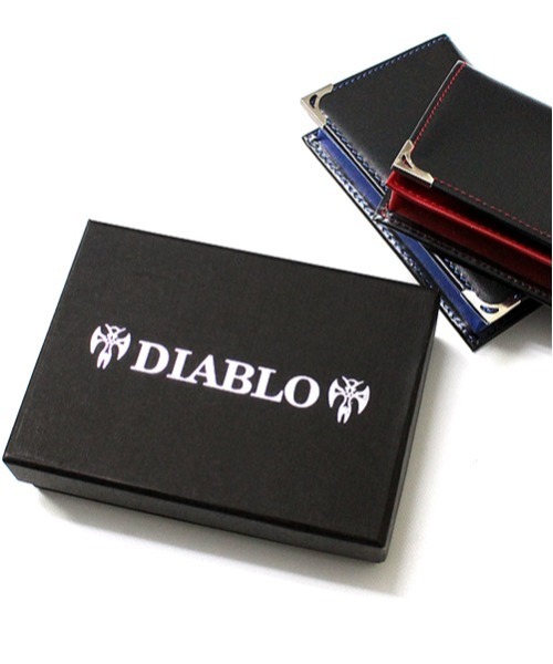 バイカラー大容量レザー名刺入れ（名刺入れ）｜DIABLO
