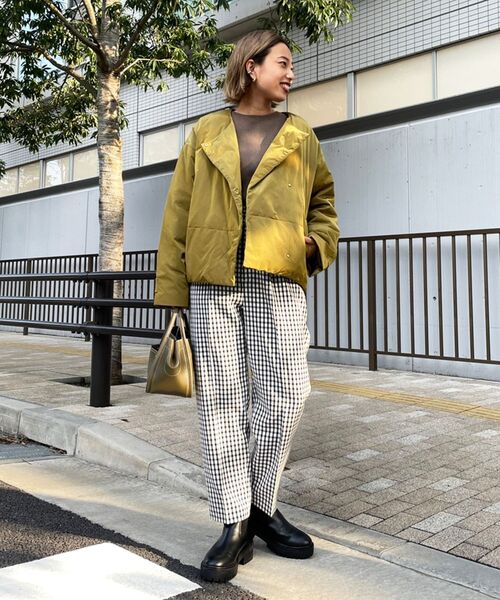 AG by aquagirl(エージーバイアクアガール)の「◆ミュラーダウン PAKAノーカラージャケット(ダウンジャケット/コート・レディース・こしょう色系/ライトブルー・38)」の17枚目の写真