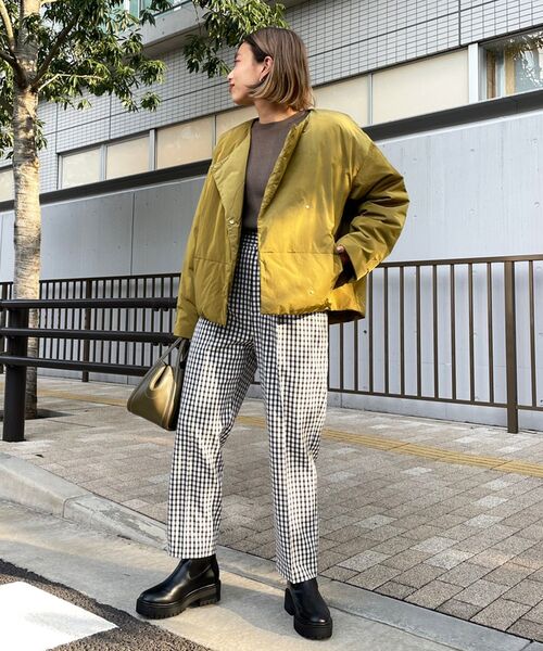AG by aquagirl(エージーバイアクアガール)の「◆ミュラーダウン PAKAノーカラージャケット(ダウンジャケット/コート・レディース・こしょう色系/ライトブルー・38)」の18枚目の写真