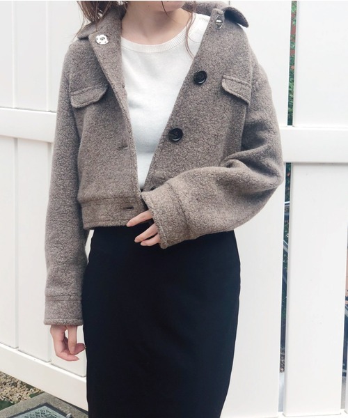 セール Barrett バナーバレット のブルゾン シープボアブルゾン をセール価格で購入できます Banner シープボアブルゾン ブルゾン ブルゾン Barrett Banner Barrett バナーバレット のファッション