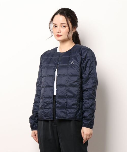 Gramicci（グラミチ）の「【63】【GRAMICCI × TAION】INNER DOWN JACKET（ダウンジャケット/コート・レディース・ブラック/ベージュ/オリーブ/ネイビー・MEDIUM/X-LARGE/LARGE/SMALL/XX-LARGE/X-SMALL）」の4枚目の写真