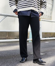 PUAL CE CIN | ワイドRIBニットパンツ(その他パンツ)