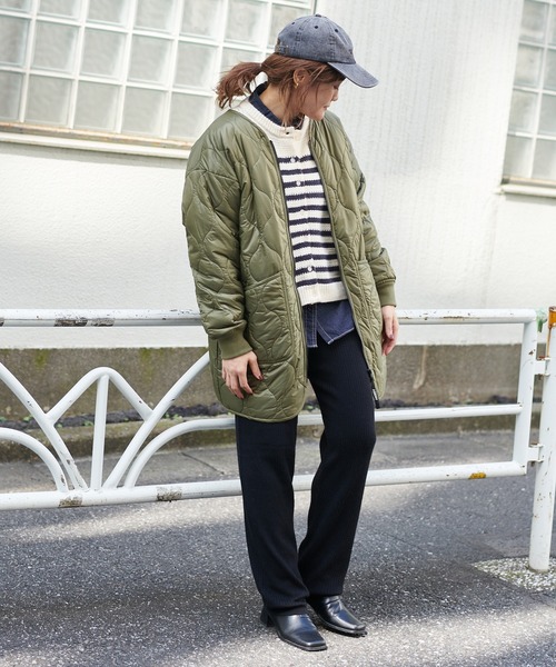 PUAL CE CIN（ピュアルセシン）の「ワイドRIBニットパンツ（その他パンツ・レディース・ブラック/ベージュ/ミント/オートミール・FREE）」の19枚目の写真