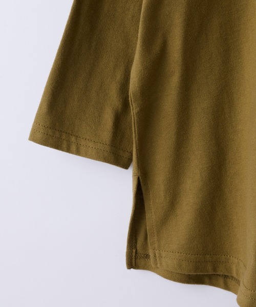 CIAOPANIC TYPY（チャオパニックティピー）の「【KIDS】ナンバリングロングTee（Tシャツ/カットソー・キッズ・オレンジ/カーキ/ブラウン・SMALL/XX-LARGE/LARGE/MEDIUM/X-LARGE）」の11枚目の写真