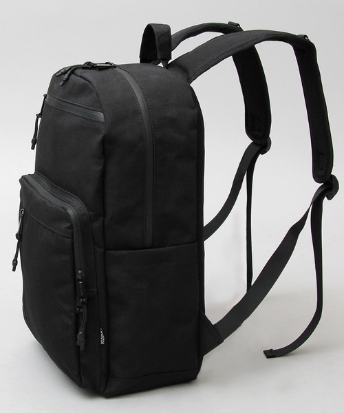 REGiSTA(レジスタ)の「撥水加工 ポリエステル スクエア バックパック / 大容量 リュック(バックパック/リュック・メンズ・ブラック・FREE)」の2枚目の写真