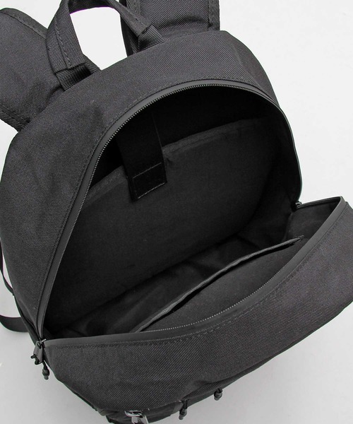 REGiSTA(レジスタ)の「撥水加工 ポリエステル スクエア バックパック / 大容量 リュック(バックパック/リュック・メンズ・ブラック・FREE)」の13枚目の写真