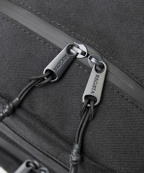REGiSTA(レジスタ)の「撥水加工 ポリエステル スクエア バックパック / 大容量 リュック(バックパック/リュック・メンズ・ブラック・FREE)」の16枚目の写真