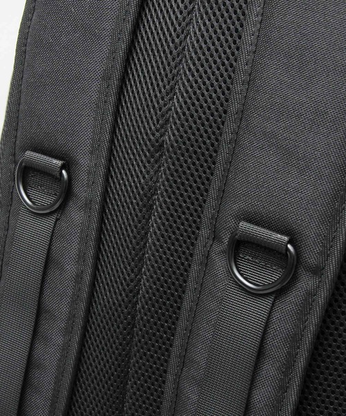 REGiSTA(レジスタ)の「撥水加工 ポリエステル スクエア バックパック / 大容量 リュック(バックパック/リュック・メンズ・ブラック・FREE)」の17枚目の写真