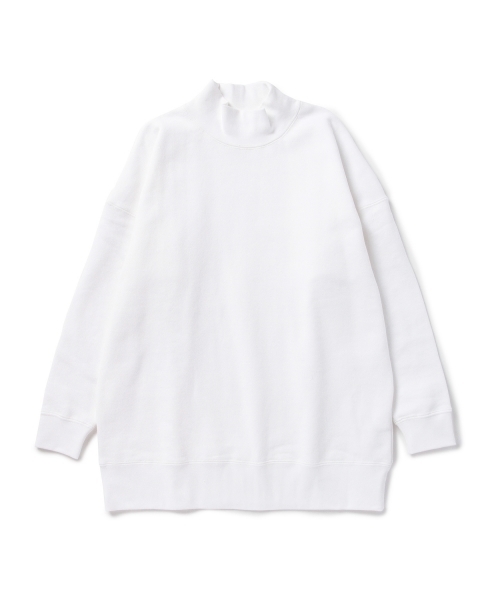 Ray BEAMS（レイビームス）の「Ray BEAMS / スウェットハイネック Bigプルオーバー（スウェット・レディース・オフホワイト/シルバー・ONE SIZE）」の16枚目の写真