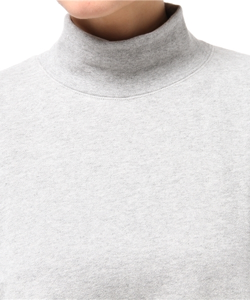 Ray BEAMS（レイビームス）の「Ray BEAMS / スウェットハイネック Bigプルオーバー（スウェット・レディース・オフホワイト/シルバー・ONE SIZE）」の9枚目の写真