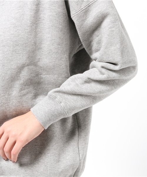 Ray BEAMS（レイビームス）の「Ray BEAMS / スウェットハイネック Bigプルオーバー（スウェット・レディース・オフホワイト/シルバー・ONE SIZE）」の7枚目の写真