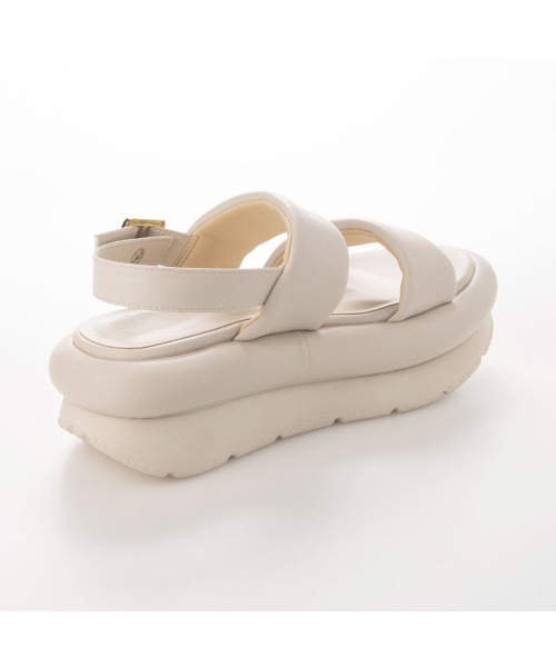 EVOL（イーボル）の「【EVOL】ダブルベルトバックバンドサンダル IS9818（サンダル・レディース・ブラック/ベージュ/アイボリー・S/M/L）」の16枚目の写真