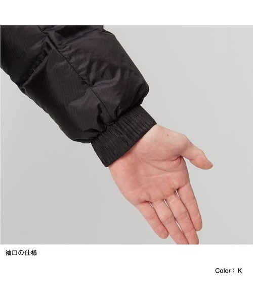 THE NORTH FACE(ザノースフェイス)の「THE NORTH FACE (ノースフェイス) ウィンドストッパーヌプシフーディー/WS Nuptse Hoodie/ND92162(ダウンジャケット/コート・メンズ・ブラック・SMALL/MEDIUM/LARGE/X-LARGE)」の6枚目の写真