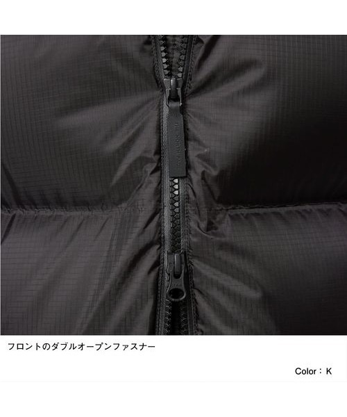 THE NORTH FACE(ザノースフェイス)の「THE NORTH FACE (ノースフェイス) ウィンドストッパーヌプシフーディー/WS Nuptse Hoodie/ND92162(ダウンジャケット/コート・メンズ・ブラック・SMALL/MEDIUM/LARGE/X-LARGE)」の15枚目の写真