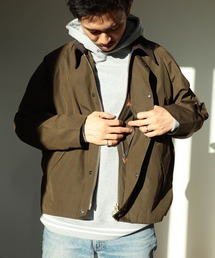 Barbour | Barbour × BEAMS F / 別注 TRANSPORT JACKET ピーチドコットン ジャケット(ブルゾン)