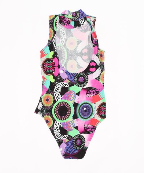 Desigual(デシグアル)の「M. Christian Lacroix Galacticプリント ボディスーツ(その他トップス・レディース・ブラック・XL/S/M/XS/L)」の2枚目の写真
